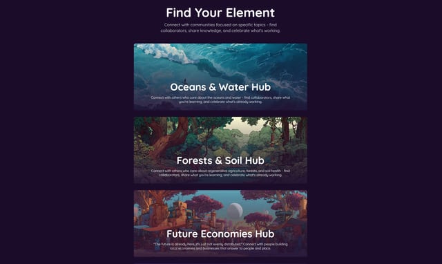 Connect & Find Your Element